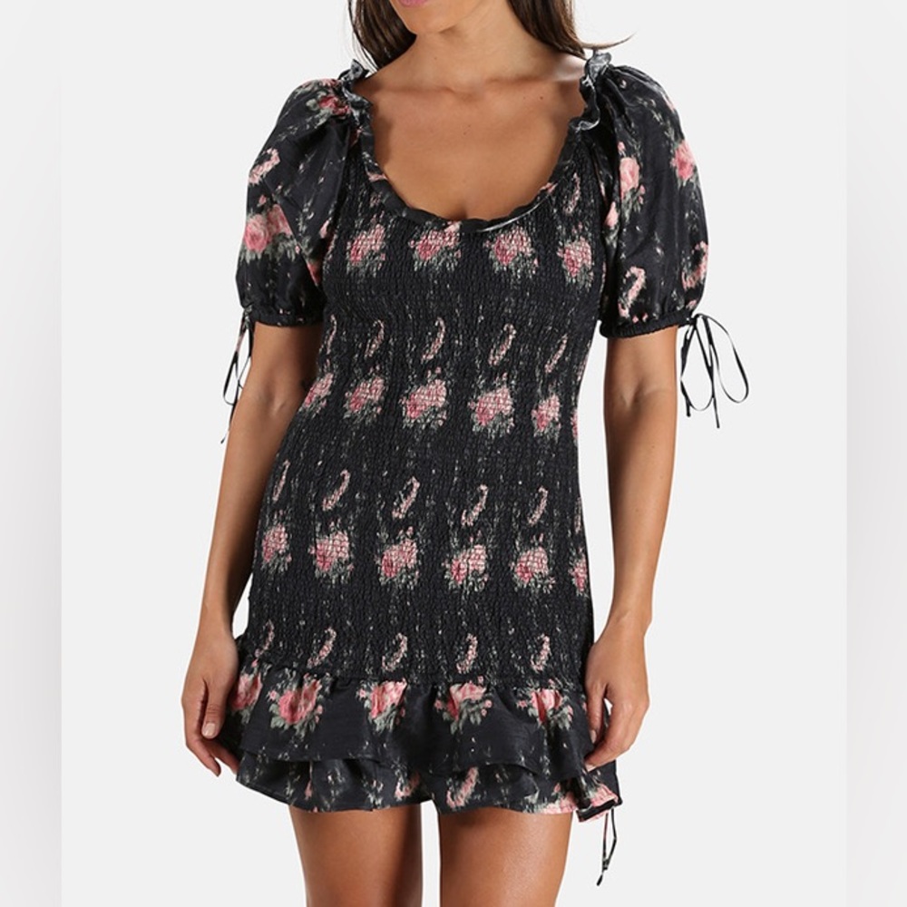 LOVESHACKFANCY violet dress